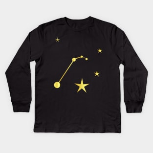 Aries sign Kids Long Sleeve T-Shirt